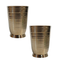 Pure Brass Handcrafted Tumbler Glass | Pack of 2