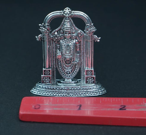 Pure Silver Antique Spl Big Venkateswara Swamy 43.34g By Mahita Collections