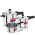 Prestige Stainless Steel Pressure Cooker 4.5 L Combo