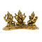 Brass Lakshmi Ganesha Auspicious Sculpture 1014g