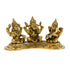 Brass Lakshmi Ganesha Auspicious Sculpture 1014g