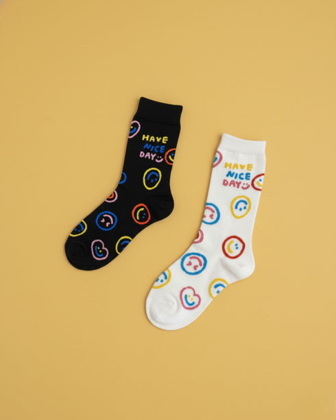 Ecoright Yin Yang ( Pack of 2 ) Crew Socks