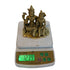 Brass Vishnu Lakshmi on Sheshnag Statue 1234g