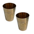 Pure Brass Lassi Drinking Glass | Pack of 4