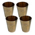 Pure Brass Lassi Drinking Glass | Pack of 4