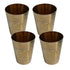 Pure Brass Lassi Drinking Glass | Pack of 4