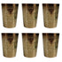 Pure Brass Lassi Drinking Glass | Pack of 6