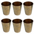 Pure Brass Lassi Drinking Glass | Pack of 6