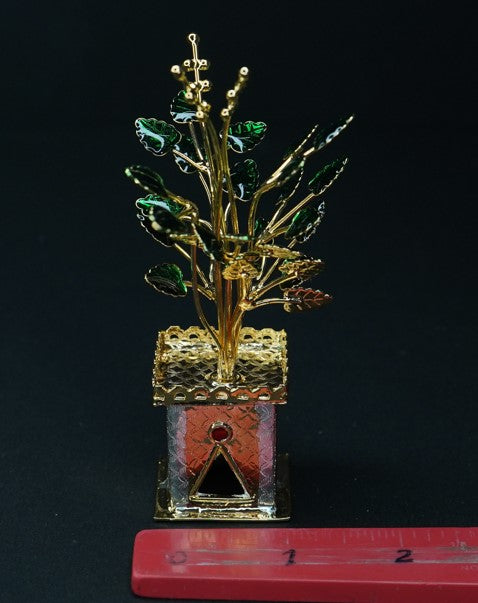 Pure Silver Tulsi Tree 45.76g By Mahita Collections