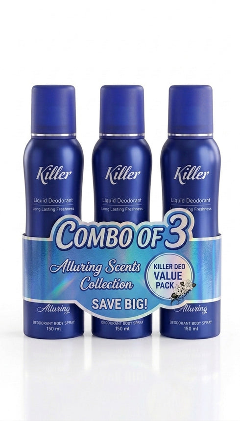 Killer Charming Gorgeous Alluring Women Deo Body Spray For Women