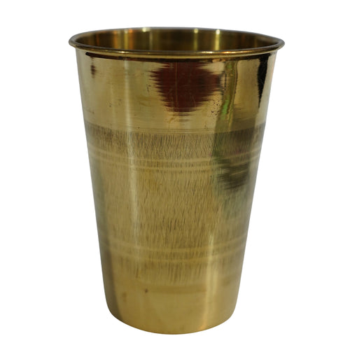 Pure Brass Lassi Drinking Glass | Pack of 6