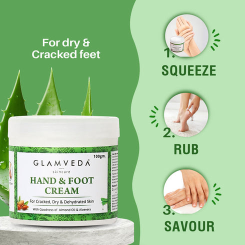 Glamveda Foot Cream for Cracked Heels