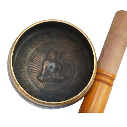 Brass Tibetan Singing Bowl 323g