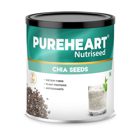 Pureheart Raw Chia Seeds | Chia Seeds for Weight Management