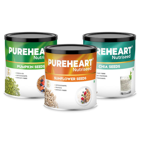 Pureheart Superfood Combo – Chia | Pumpkin & Sunflower Seeds
