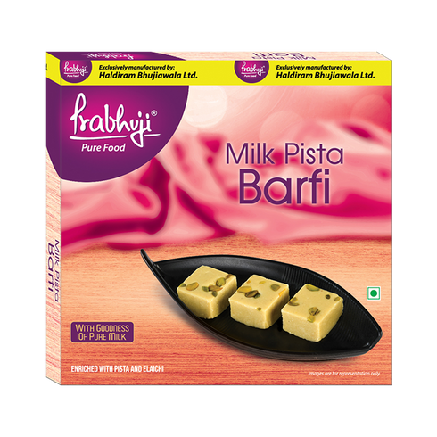 Prabhuji Milk Pista Barfi