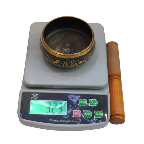 Brass Tibetan Singing Bowl 323g