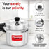 Prestige 3 Litre Aluminium Popular Svachh Outer Lid Pressure Cooker 3 L