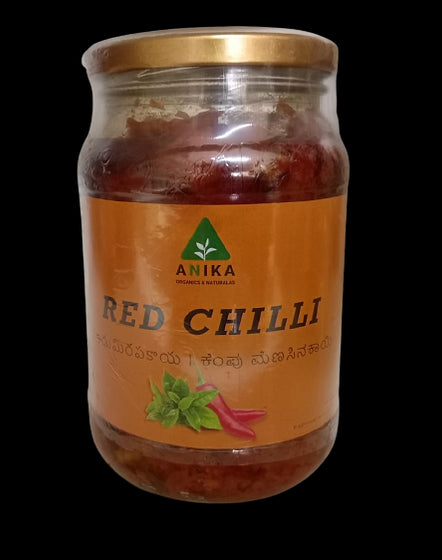 Anika Organic Red Chilli Pickle