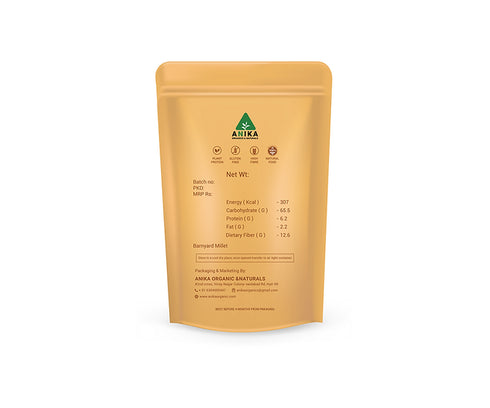 Anika Organic Unpolished Barnyard Millet