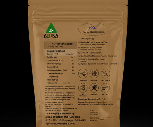 Anjeer - export quality