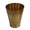 Pure Brass Embossed Design Lassi Glass | Pack of 1