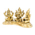 Brass Lakshmi Ganesha Auspicious Sculpture 1014g