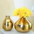 Behoma Golden Vase Set