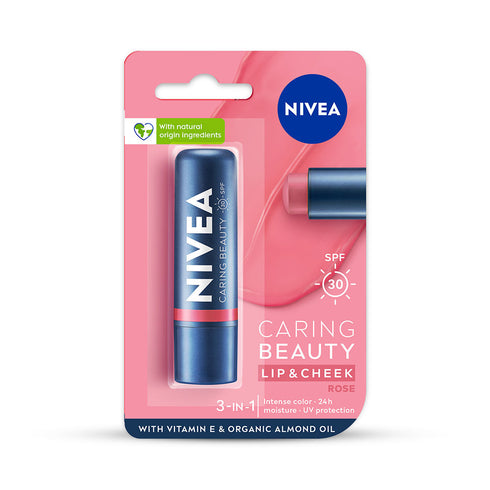 Nivea Lip Caring Beauty Lip Balm 4.8g