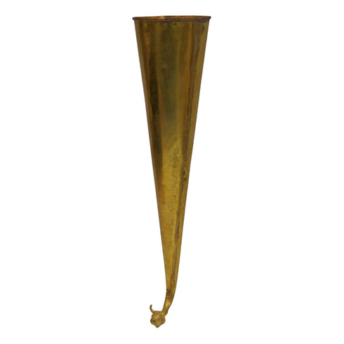 Brass Sirangi Gomukhi Vessel for Shivlinga Abhishek 119g