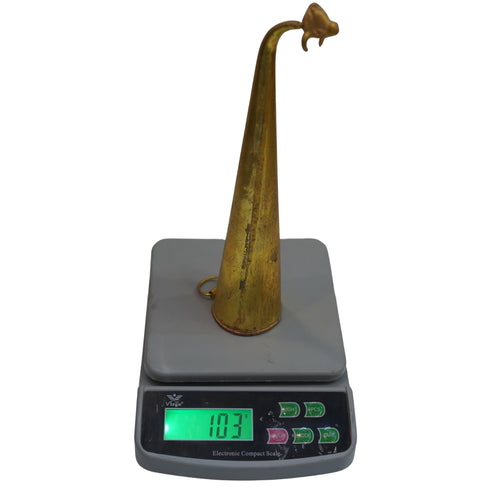 Brass Sirangi Gomukhi Vessel for Shivlinga Abhishek 103g