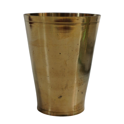 Pure Brass Plain Lassi Glass | Pack of 1