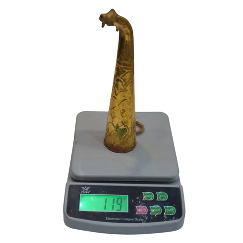 Brass Sirangi Gomukhi Vessel for Shivlinga Abhishek 119g