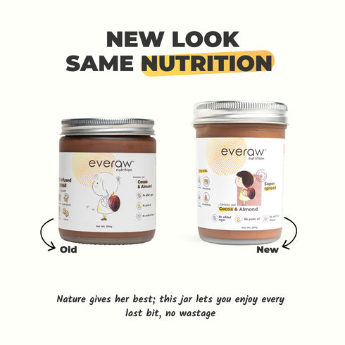 Everaw Nutrition Cocoa Almond Butter
