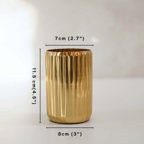 Behoma Fluted Column Vase – Small