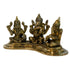 Brass Lakshmi Ganesha Auspicious Sculpture 1014g