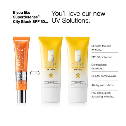 Clinique UV Solutions Hydrating Sunscreen SPF 50