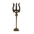 Brass Damru Trishul on Stand 25g (pack of 2 pcs)