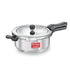 Prestige Svachh Aluminium Anti Bulge Induction Base Senior Deep Pan Pressure Cooker Silver 5 L
