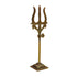 Brass Damru Trishul on Stand 25g (pack of 2 pcs)