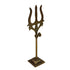 Brass Damru Trishul on Stand 25g (pack of 2 pcs)