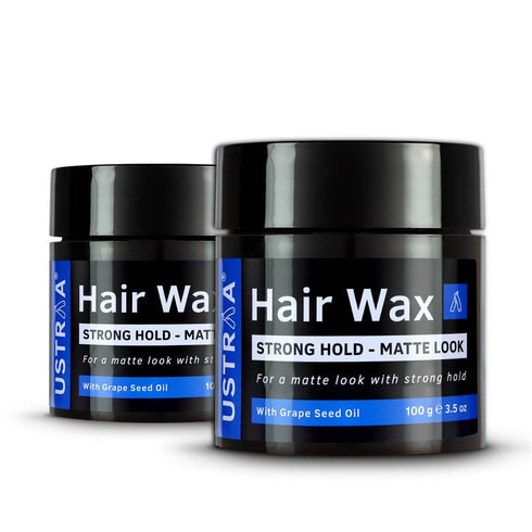 USTRAA Hair Wax Strong Hold Matte Look (Set of 2)
