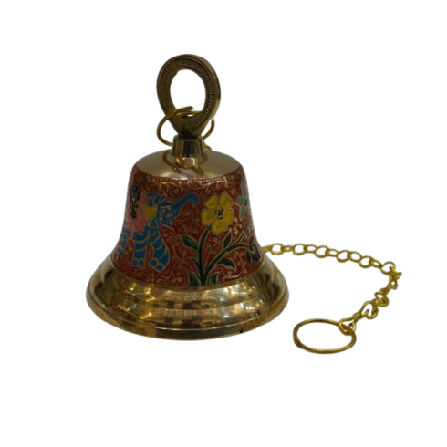 Brass Hanging Bell Decor 494g