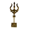 Brass Damru Trishul on Stand 221g (1 pcs)