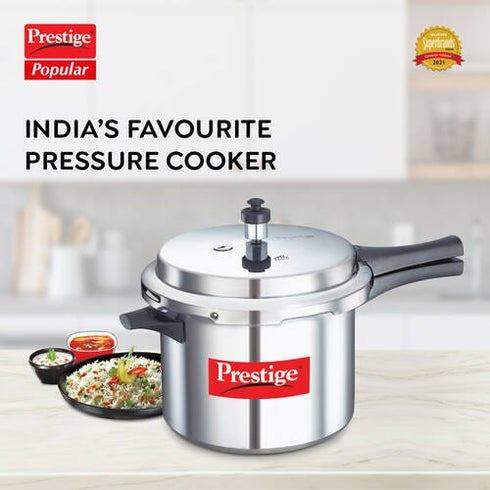 Prestige Popular 5 L 3 L Outer Lid Pressure Cooker