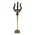 Brass Damru Trishul on Stand 94g (pack of 2 pcs)