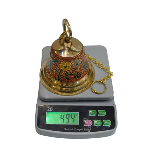 Brass Hanging Bell Decor 494g