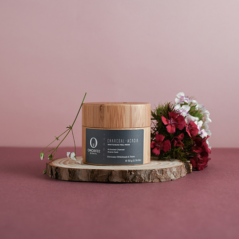 Omorfee India Charcoal-Acacia Whitehead Peel Mask