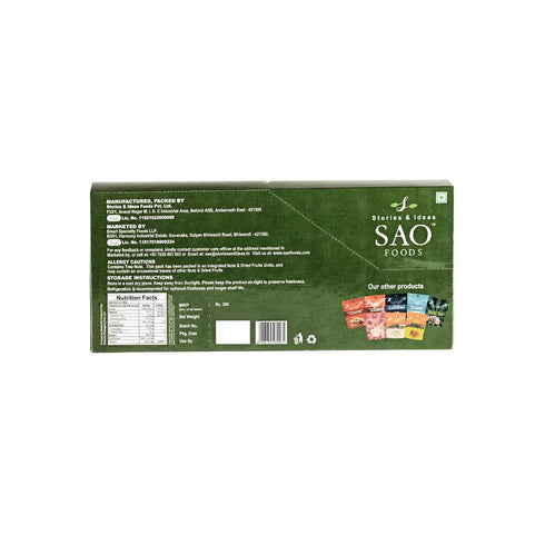 SAO Foods Salted Roasted Pistachios 110gm