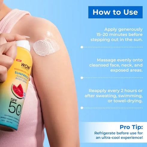 WoW Watermelon Aerosol Sunscreen
